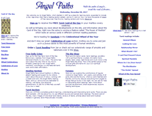 Tablet Screenshot of angelpaths.com